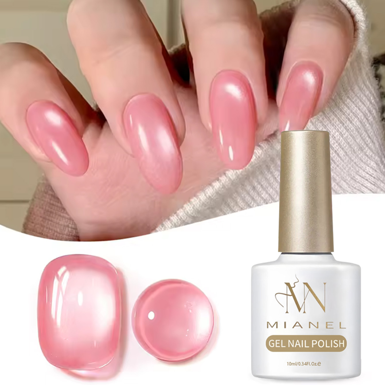 Nail Art Trend 2026 - MAINEL Elsa Cat Eye Gel Nail