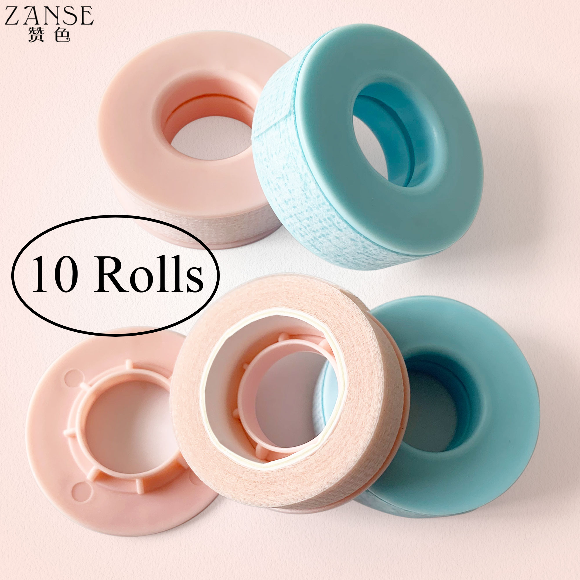 Nail Art Extension - 10 Rolls Medical Silicone Gel Eyelash