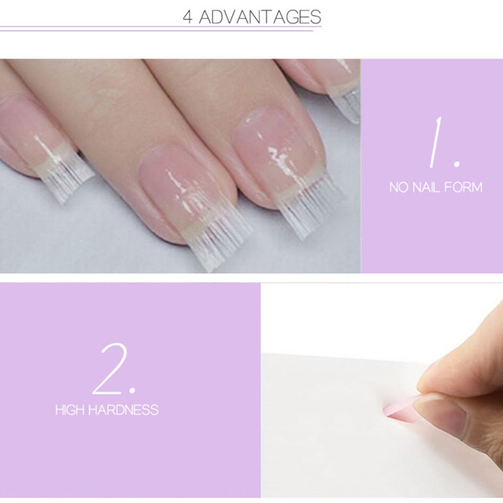 Nail Extension Fiberglass Tips - Nail Art Extension ulasan dan harga