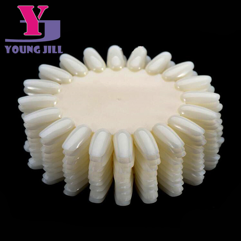 10Pcs Natural White Fake Nail  - Nail Art Viral ulasan dan harga