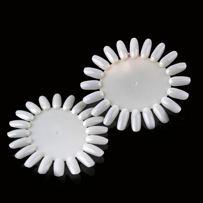 10Pcs Natural White Fake Nail  - Nail Art Viral ulasan dan harga