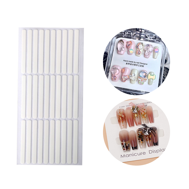 New 300Pcs 10 Sheet Double Sid - Nail Art Viral ulasan dan harga
