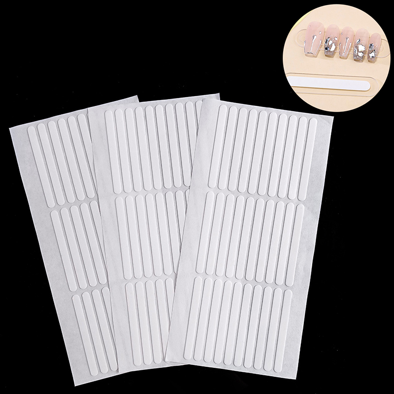 New 300Pcs 10 Sheet Double Sid - Nail Art Viral ulasan dan harga