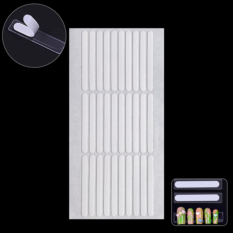New 300Pcs 10 Sheet Double Sid - Nail Art Viral ulasan dan harga