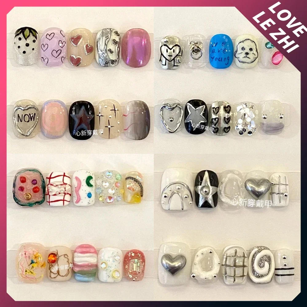 10Pcs Diy Creativity Funny Mas - Nail Art Xs ulasan dan harga