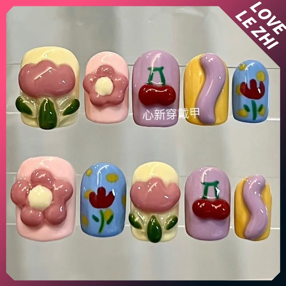 10Pcs Diy Creativity Funny Mas - Nail Art Xs ulasan dan harga