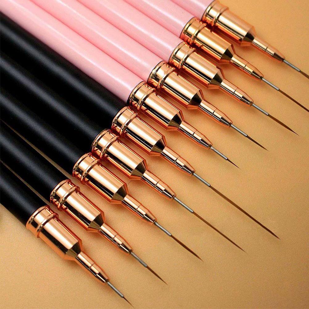 5pcs Nail Art Liner Brushes an - Nail Art Brush Set ulasan dan harga