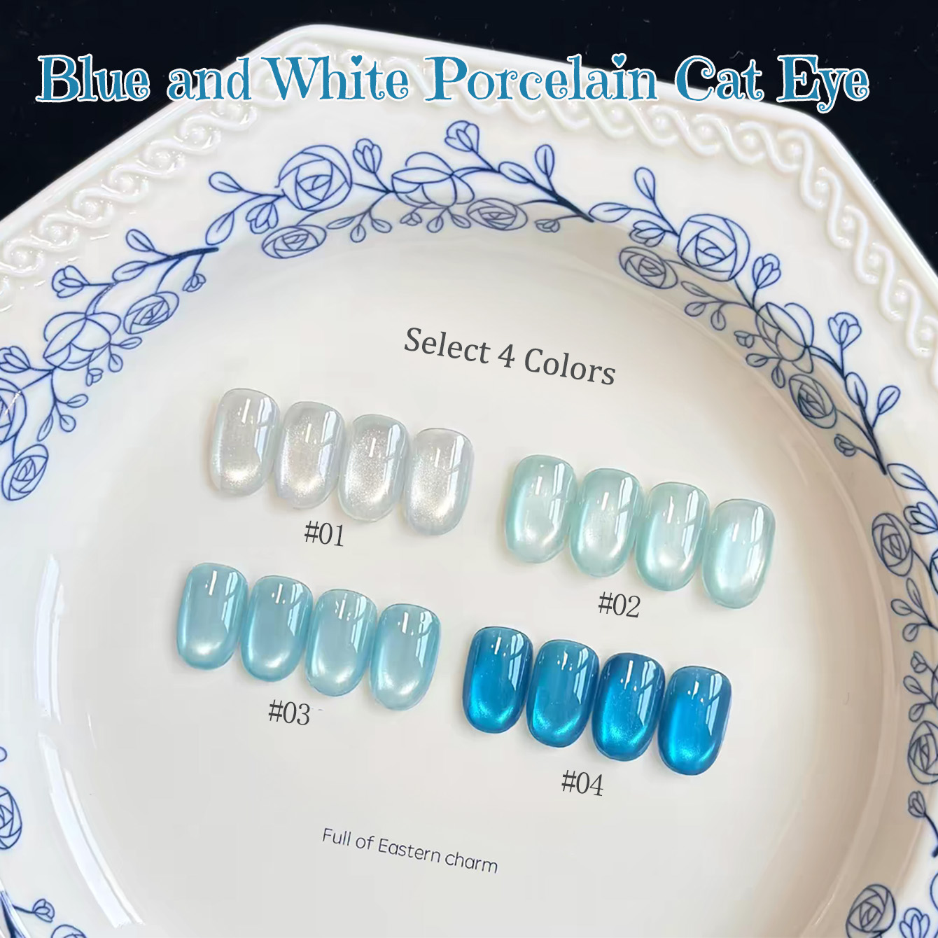 1pcs PSK Ice Transparent Blue  - Nail Art Ice Blue ulasan dan harga