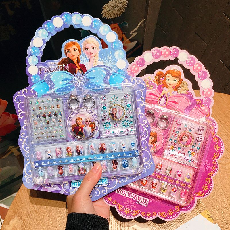 Disney Children's Nail Sticker - Nail Art Vintage ulasan dan harga
