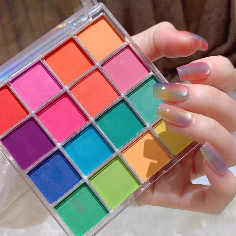 Colors Solid Rubbing Powder Na - Nail Art Ombre Glitter ulasan dan harga
