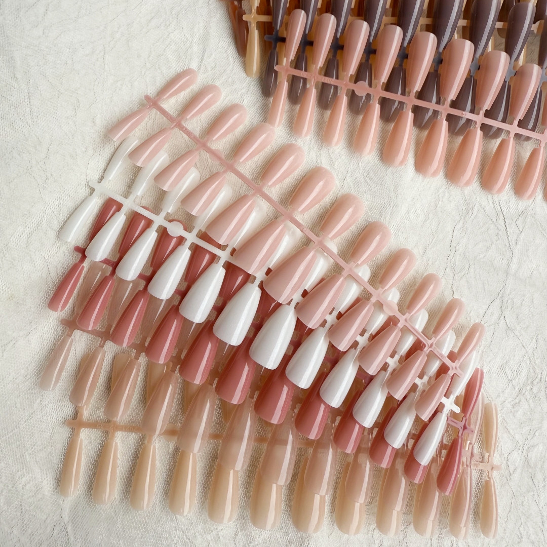 120/240pcs Fake Nails, Press O - Nail Art Aesthetic ulasan dan harga