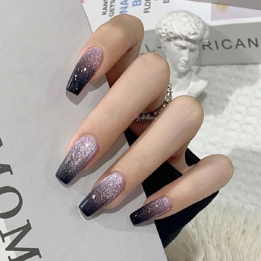 24PCS/1BOX Galaxy Starlight Ca - Nail Art Aesthetic ulasan dan harga