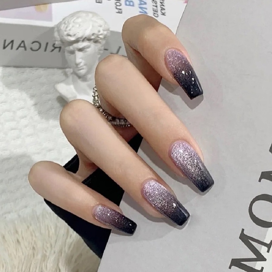 24PCS/1BOX Galaxy Starlight Ca - Nail Art Aesthetic ulasan dan harga