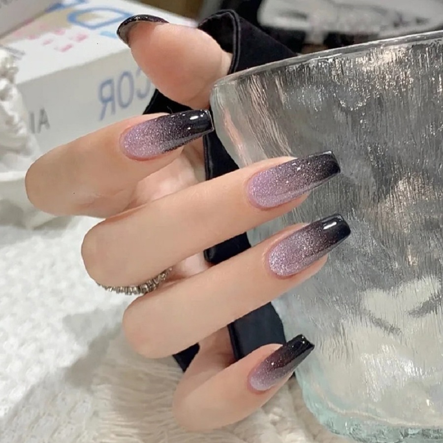 24PCS/1BOX Galaxy Starlight Ca - Nail Art Aesthetic ulasan dan harga