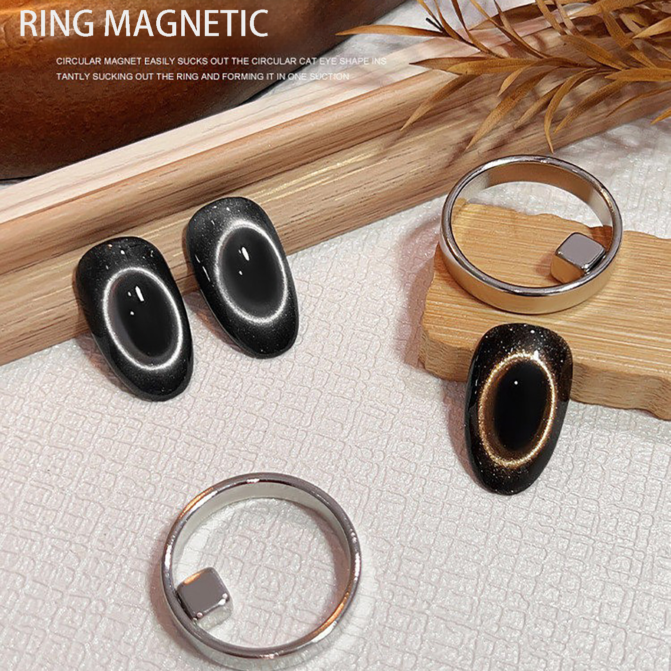 2026 Trending Hollow Cat Eye M - Nail Art Trend 2026 ulasan dan harga