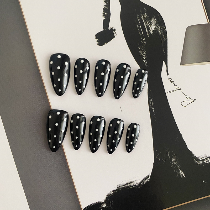 10Pcs Handmade Press on Nails  - Nail Art Xs ulasan dan harga
