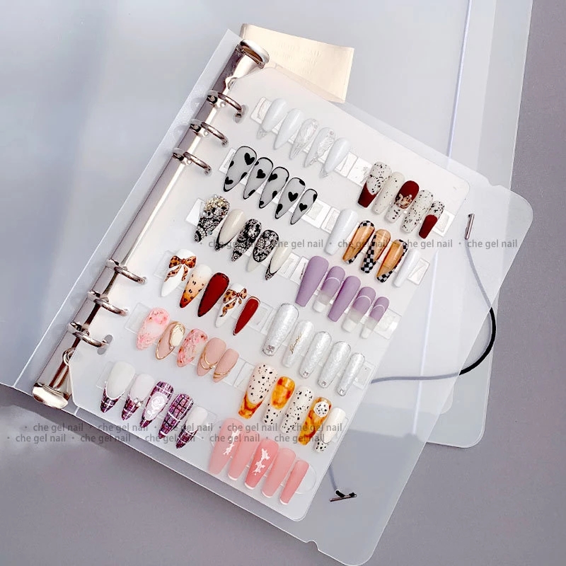 Nail Tips Art Display Storage  - Nail Art Viral ulasan dan harga