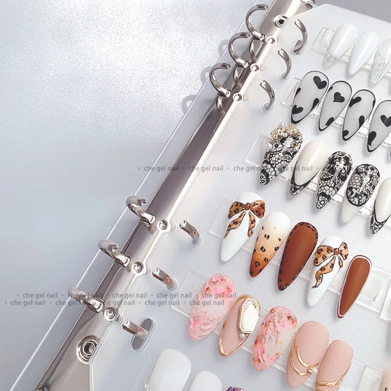 Nail Tips Art Display Storage  - Nail Art Viral ulasan dan harga