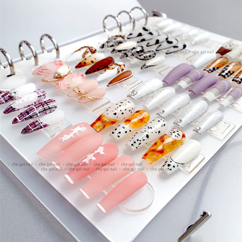 Nail Tips Art Display Storage  - Nail Art Viral ulasan dan harga