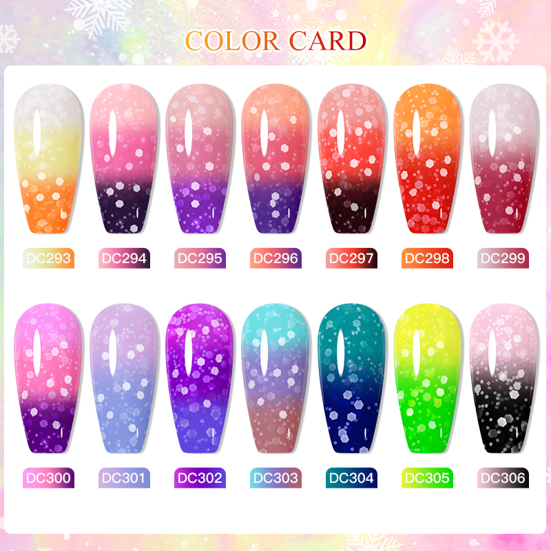 7ml Mtssii Snow Glitter Glitte - Nail Art Ombre Glitter ulasan dan harga