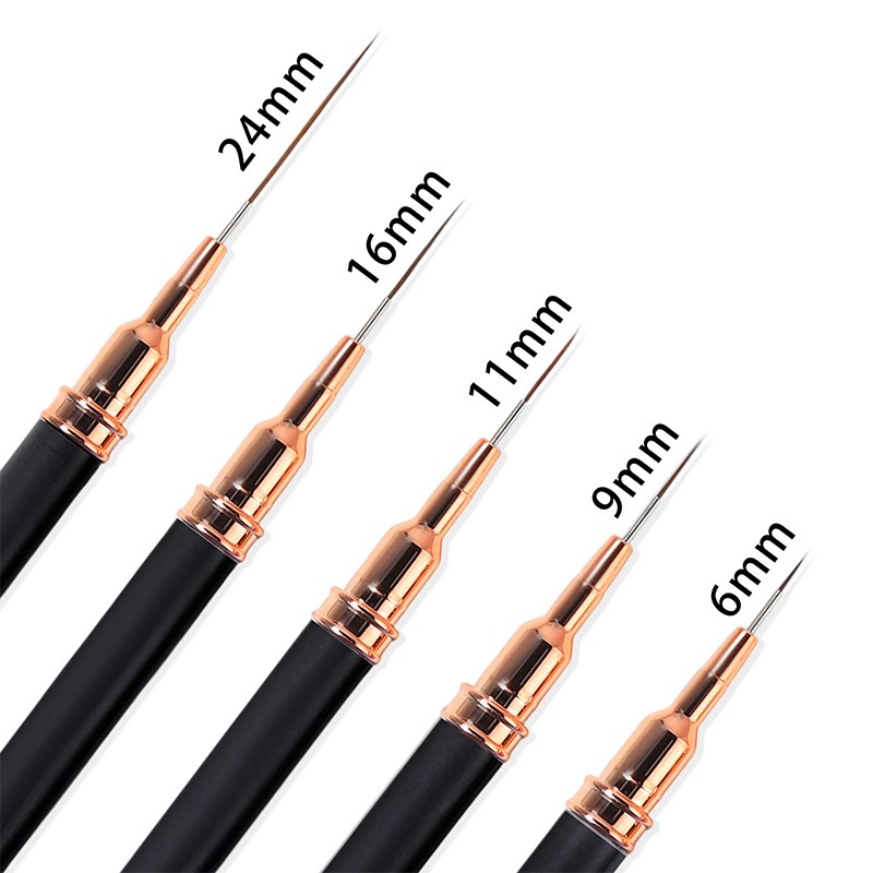 Z. 5Pcs/Set Professional Nail  - Nail Art Brush Set ulasan dan harga