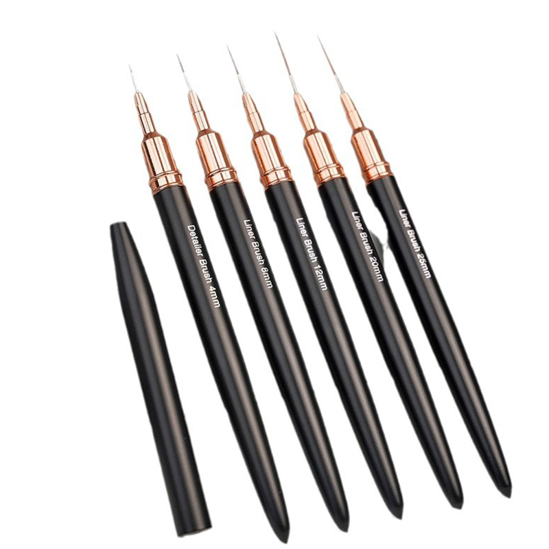Z. 5Pcs/Set Professional Nail  - Nail Art Brush Set ulasan dan harga