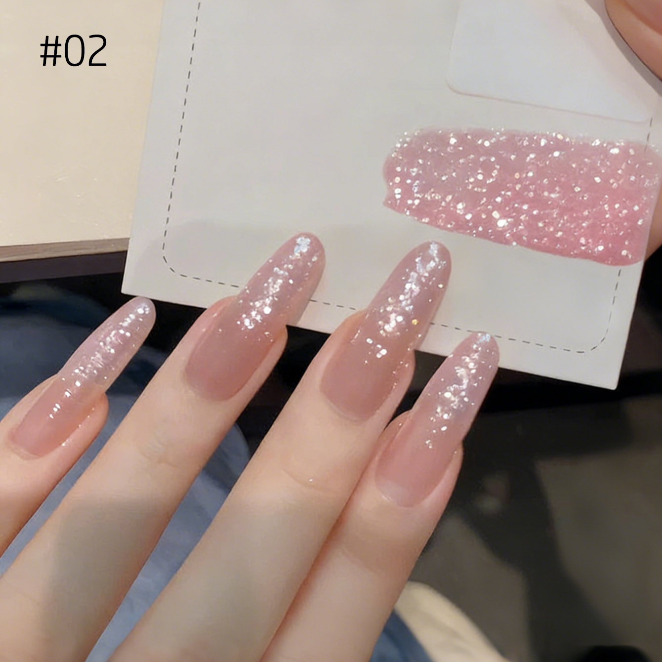 MIANEL 10ml Snowflake Glitter  - Nail Art Trend 2026 ulasan dan harga