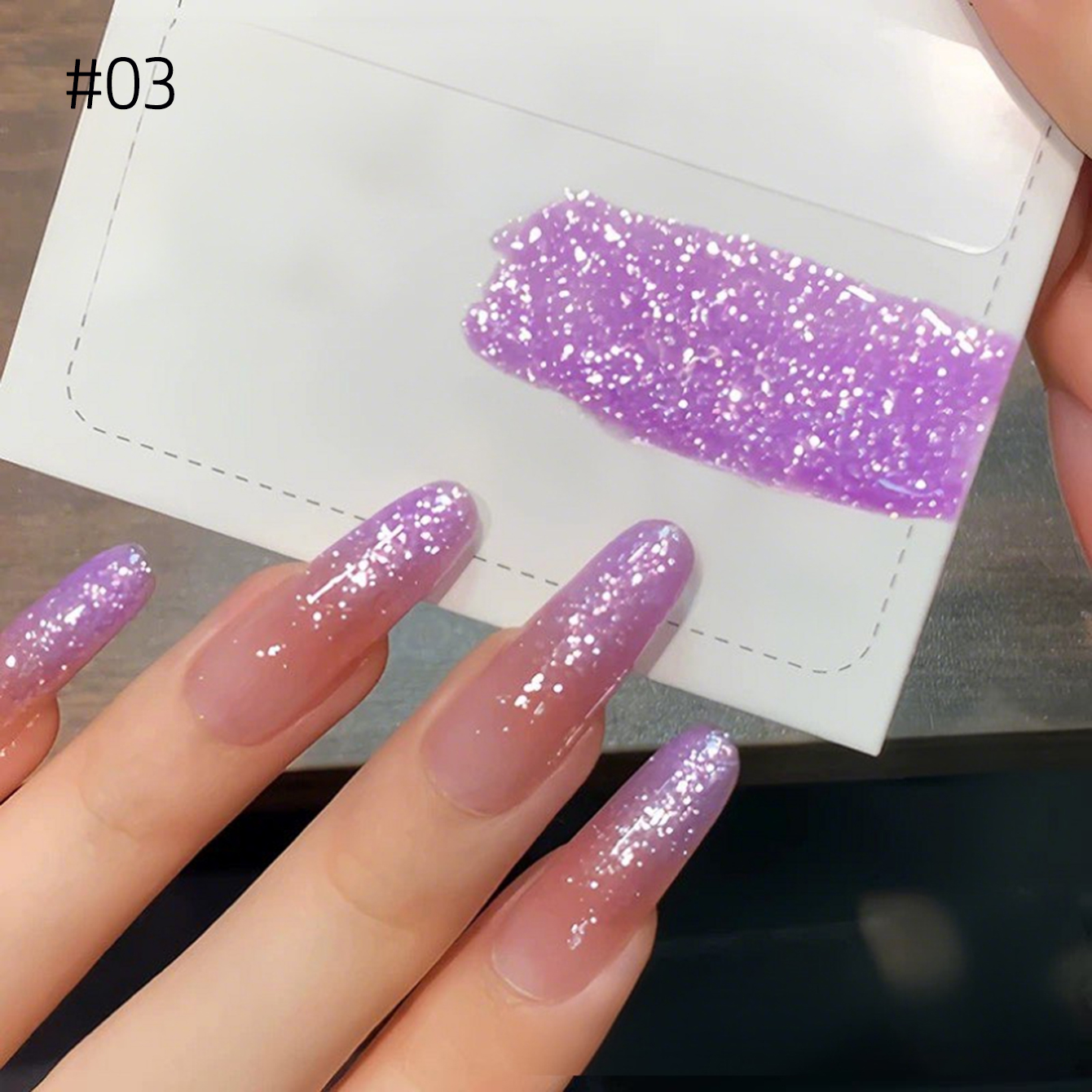 MIANEL 10ml Snowflake Glitter  - Nail Art Trend 2026 ulasan dan harga