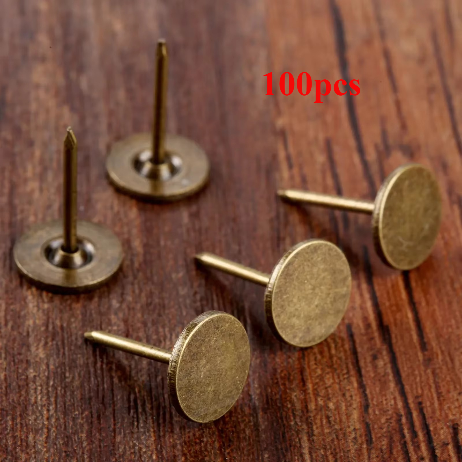 100Pcs Iron 11*17mm Antique Br - Nail Art Vintage ulasan dan harga