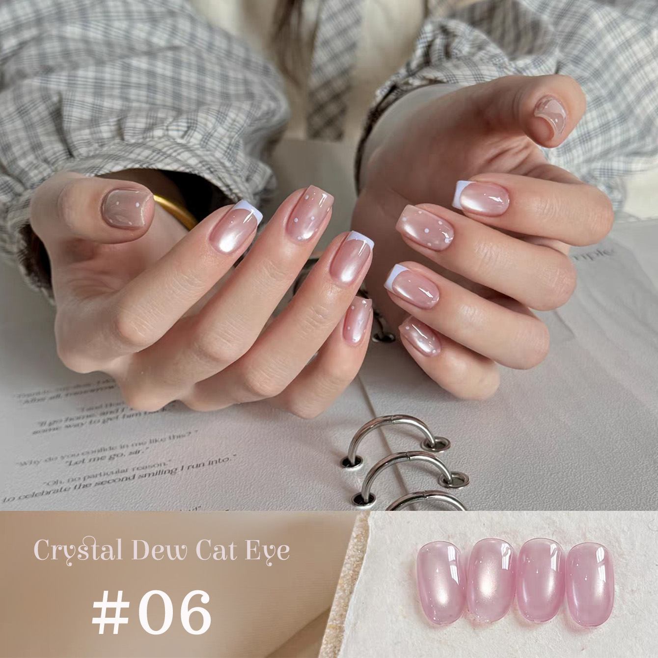 1-9pcs PSK Ice Transparent Pin - Nail Art Ice Blue ulasan dan harga