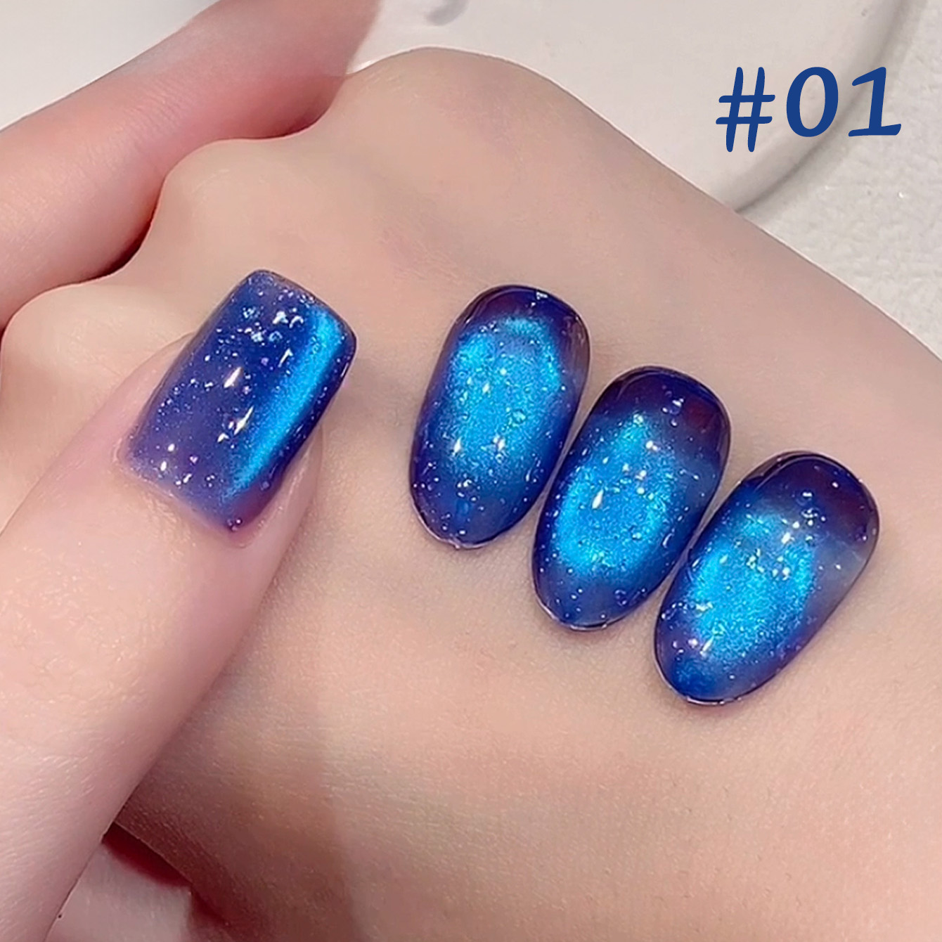 1pcs PSK 2026 Summer New Ocean - Nail Art Ice Blue ulasan dan harga
