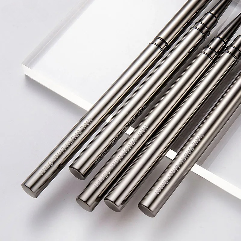 1/3/5pcs Nail Art Liner Brushe - Nail Art Brush Set ulasan dan harga