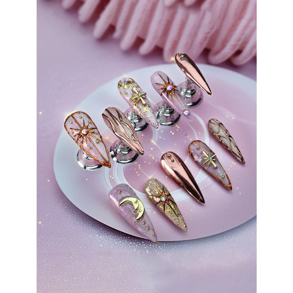 Ten Pieces Of Luxury Vintage P - Nail Art Vintage ulasan dan harga