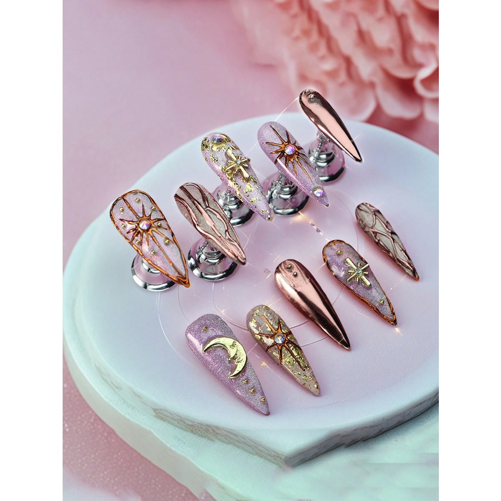 Ten Pieces Of Luxury Vintage P - Nail Art Vintage ulasan dan harga