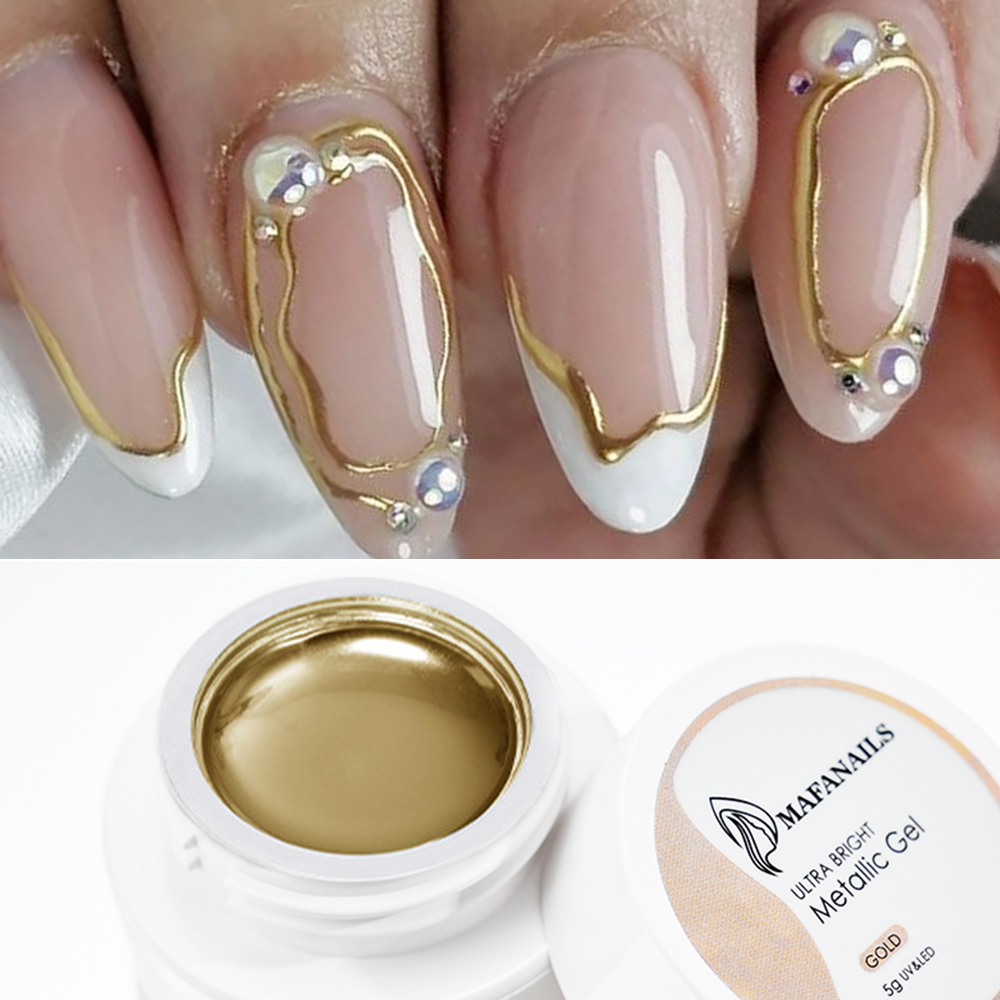 8g/Jar Y2K Mirror Metallic Pai - Nail Glitter Chrome ulasan dan harga