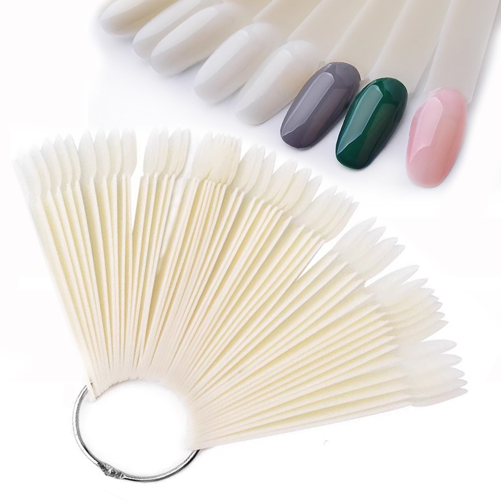 50Pcs False Tips For Nail Art  - Nail Art Viral ulasan dan harga