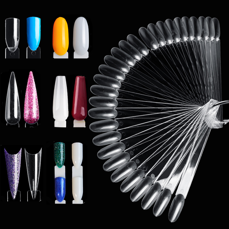 50Pcs False Tips For Nail Art  - Nail Art Viral ulasan dan harga
