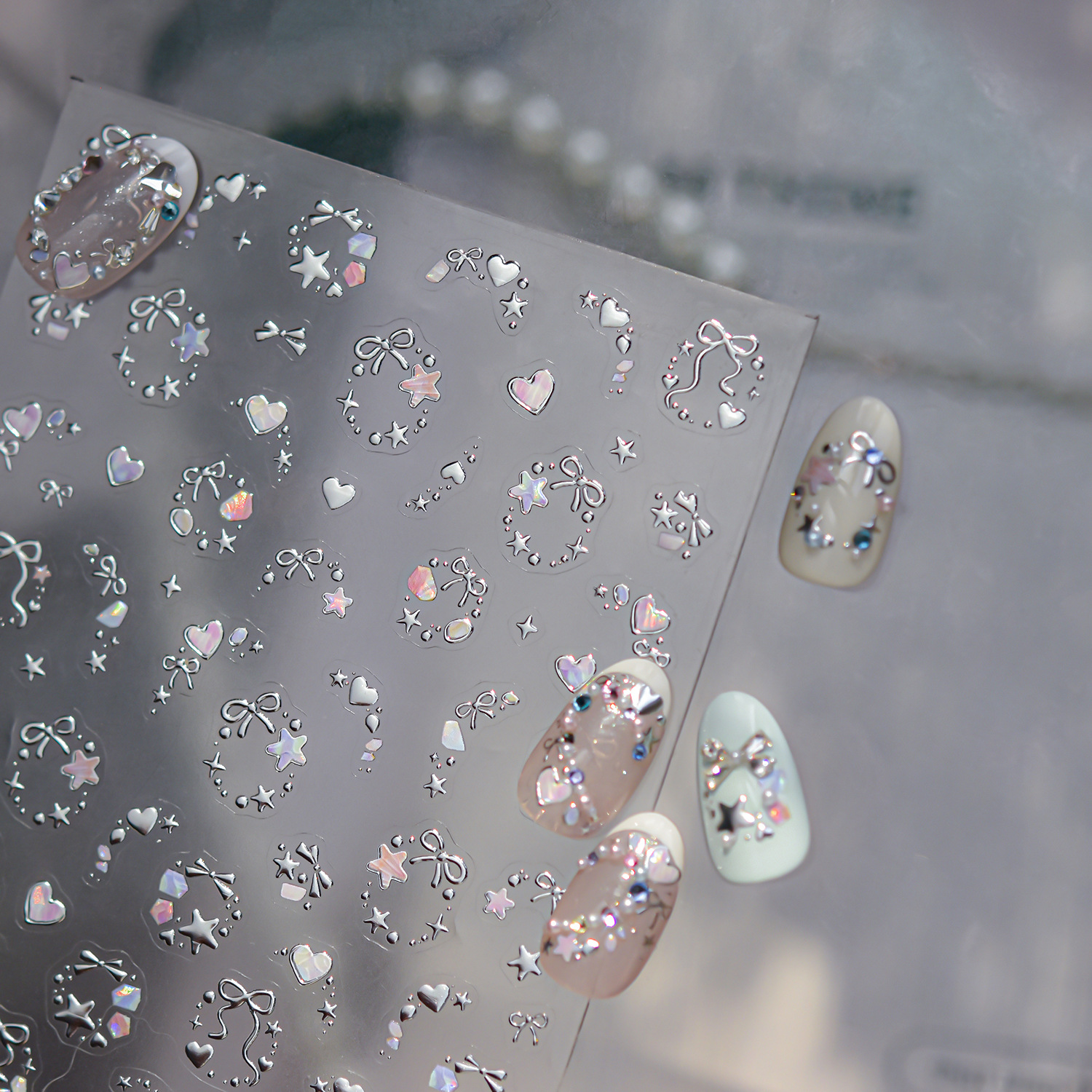 Exquisite Stars Love Garland S - Nail Art Vampire ulasan dan harga