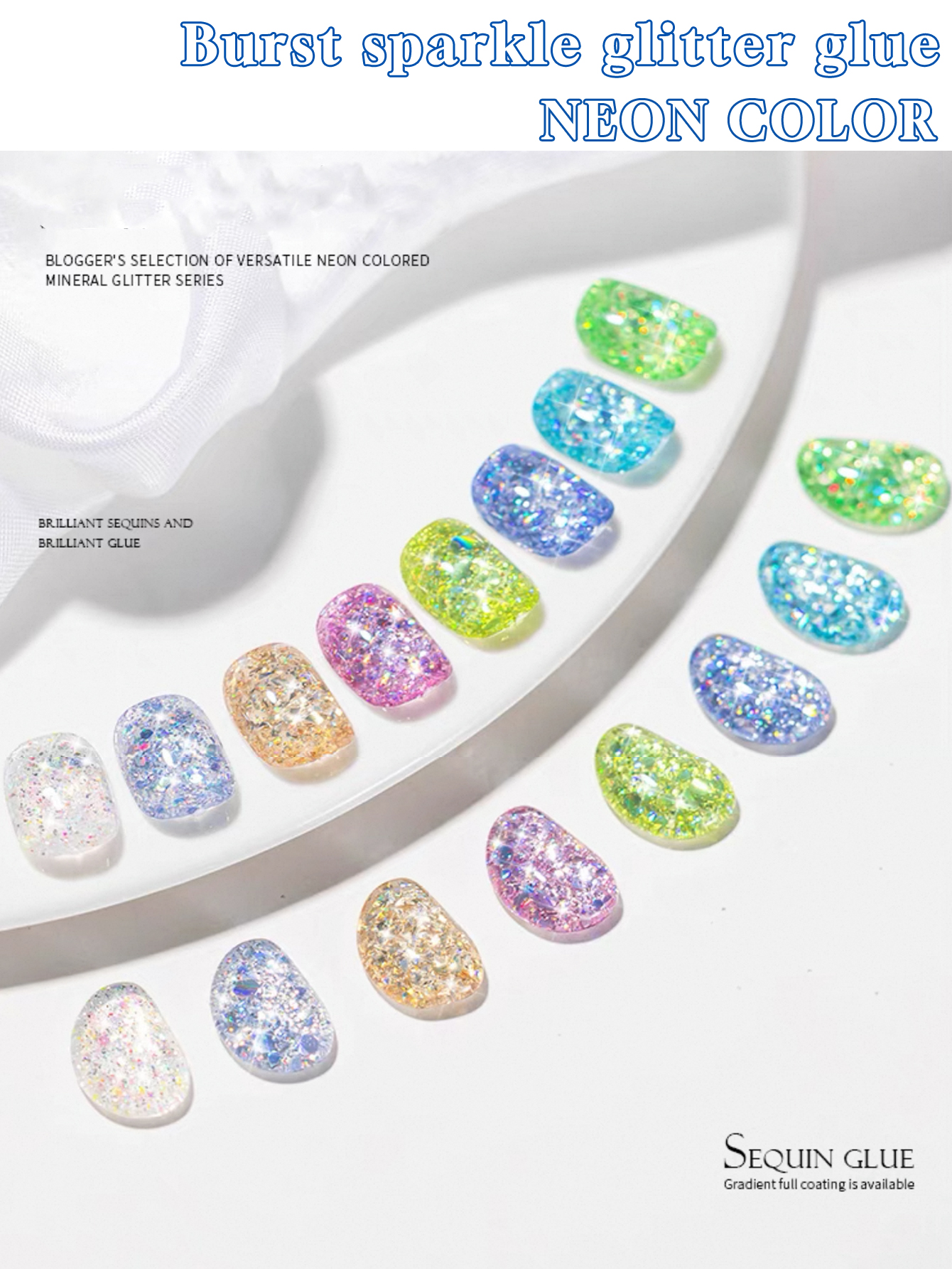 8PCS 2026 New Trend Fashion Na - Nail Art Trend 2026 ulasan dan harga