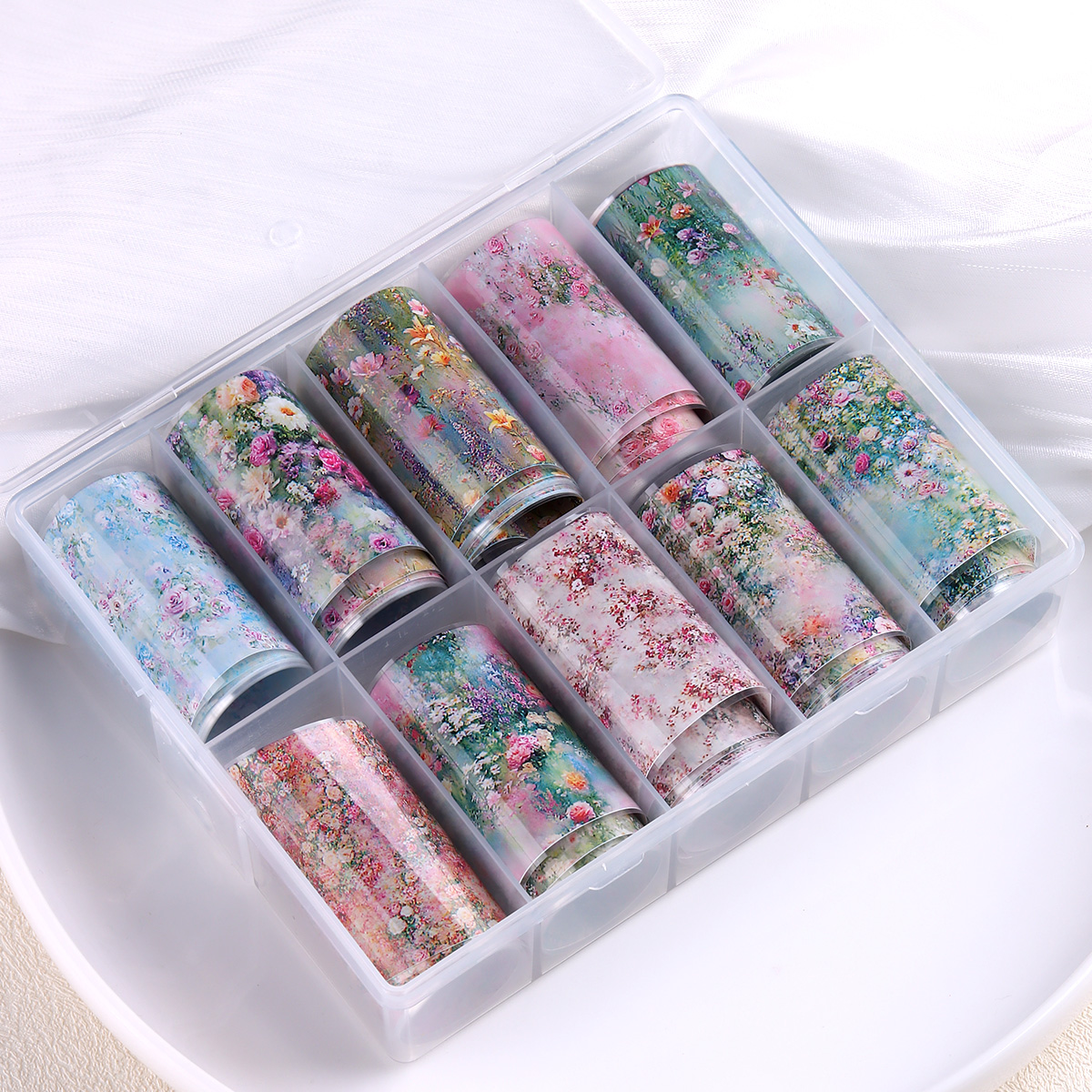 10pcs Vintage Blending Spring  - Nail Art Vintage ulasan dan harga