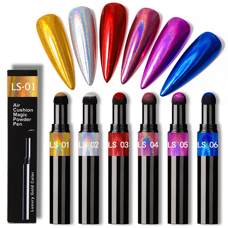 Nail Art Glitter Mirror Powder - Nail Glitter Chrome ulasan dan harga