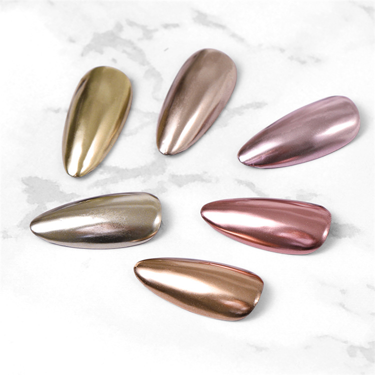 Nail Art Glitter Mirror Powder - Nail Glitter Chrome ulasan dan harga