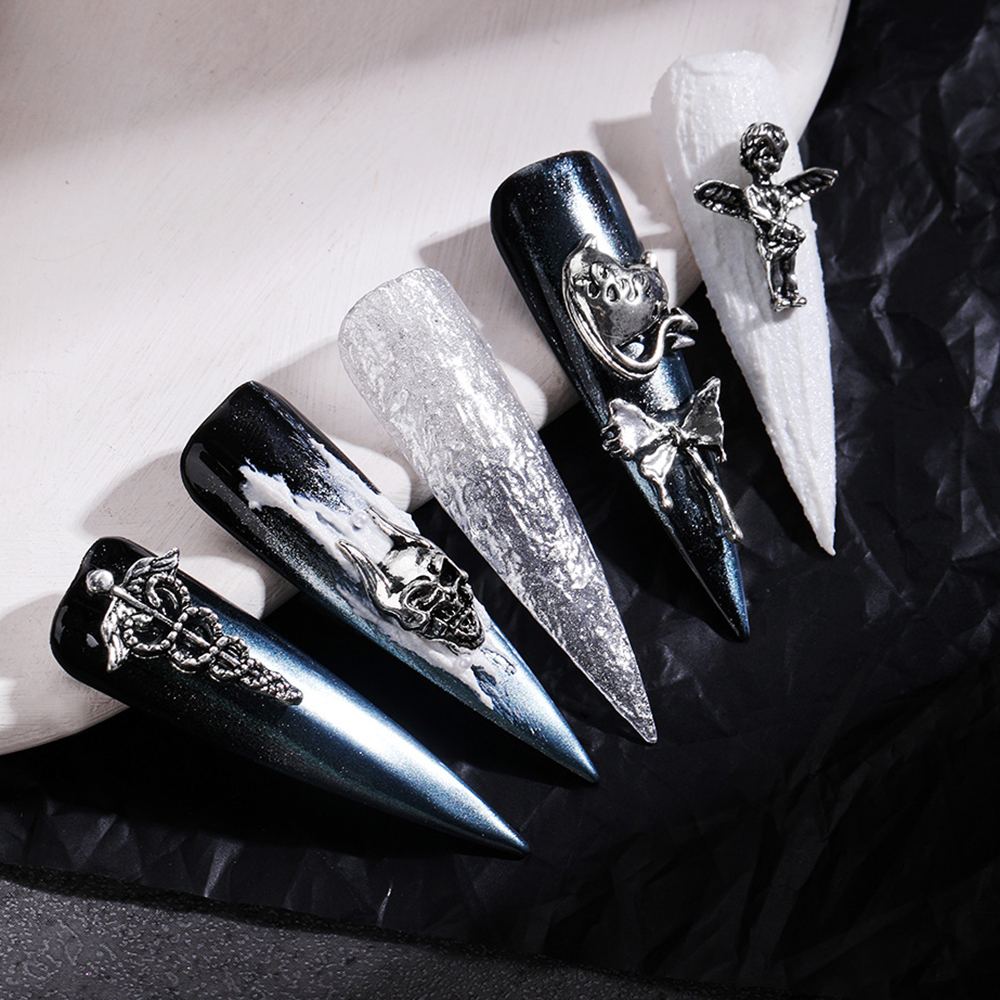20pcs Style Mix Halloween Nail - Nail Art Vampire ulasan dan harga