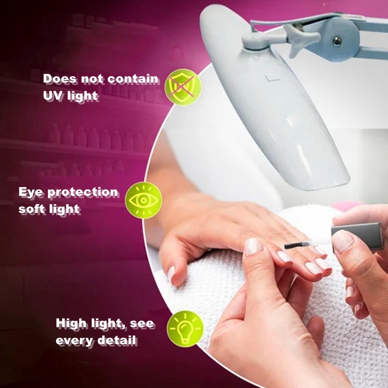 LED Lamp for Nail Art Eyelashe - Nail Art Extension ulasan dan harga