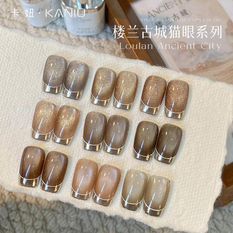 9 Colors Loulan Ancient City M - Nail Art Vintage ulasan dan harga