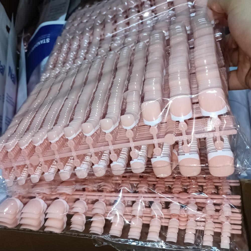 120pcs Square ToeNail Tips - S - Nail Art Extension ulasan dan harga