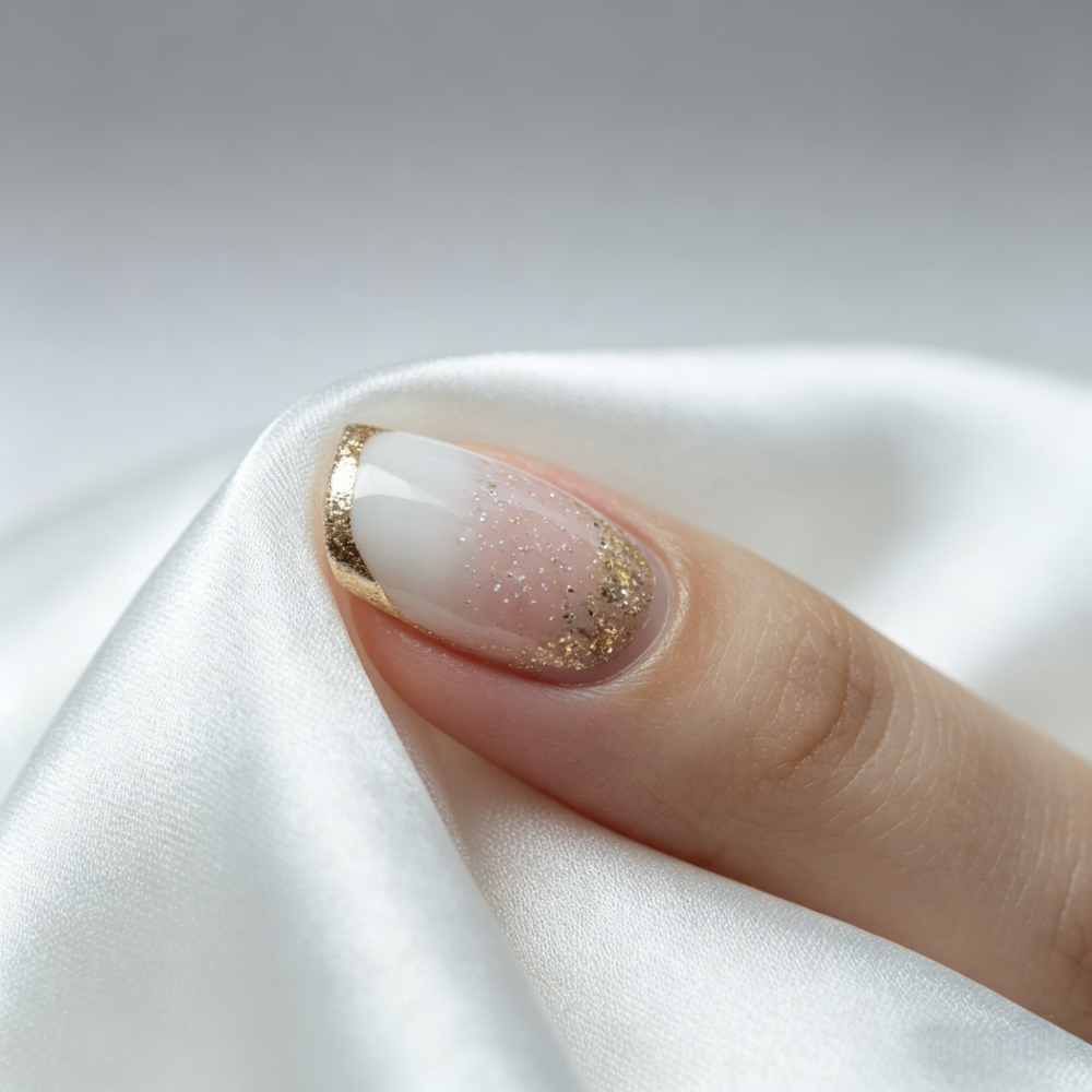 Bling Glitter Acrylic False Na - Nail Art Ombre Glitter ulasan dan harga