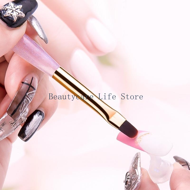 652C 4pcs Nails Art Brushes Se - Nail Art Brush Set ulasan dan harga