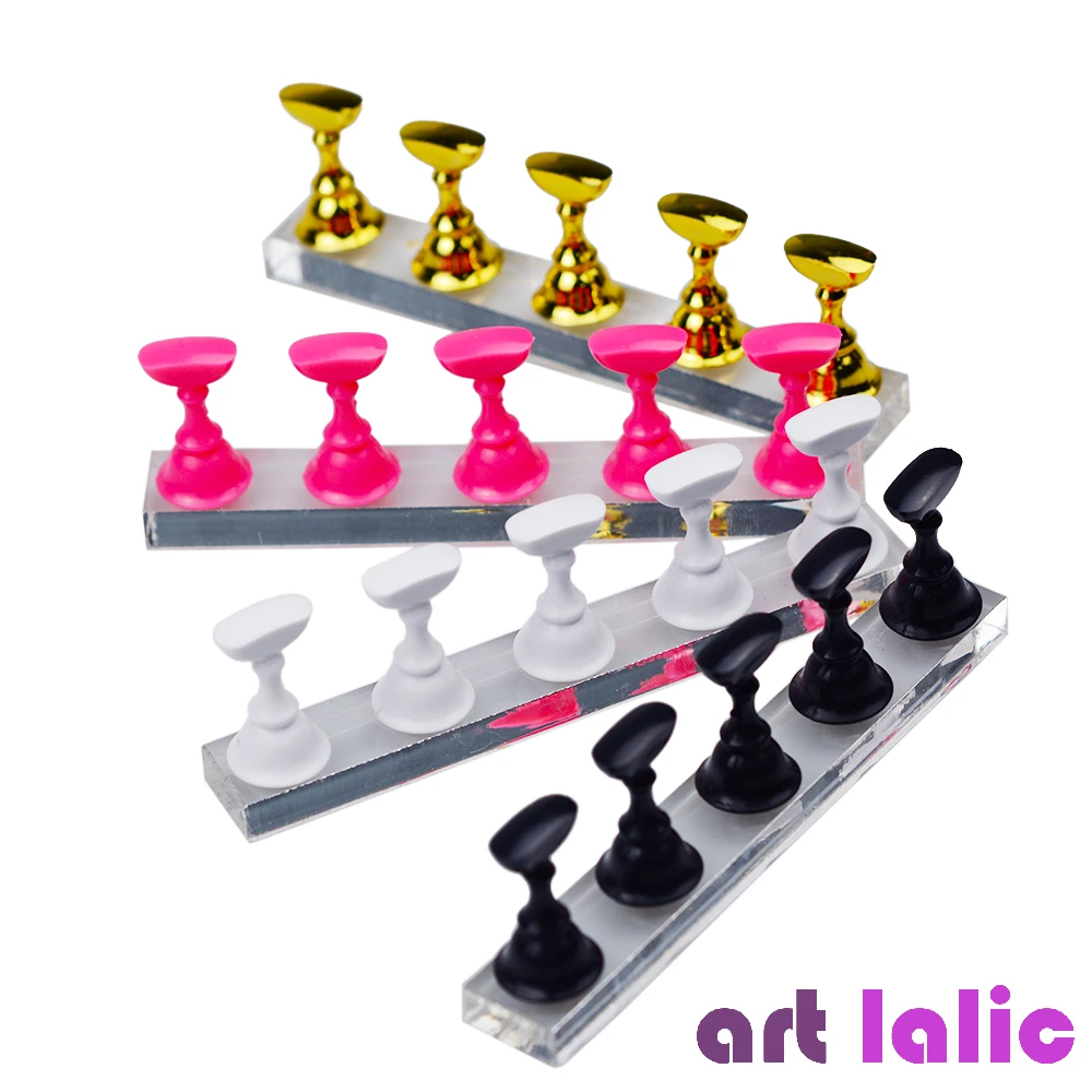 5Pcs Nail Art Practice Display - Nail Art Viral ulasan dan harga
