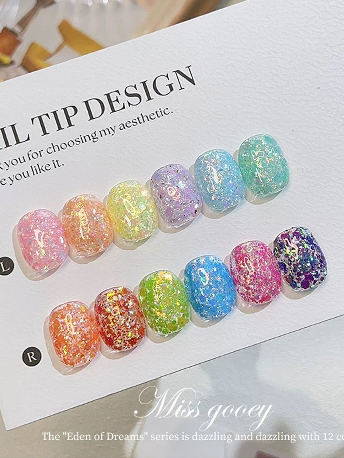 12PCS 2026 Spring/Summer New T - Nail Art Trend 2026 ulasan dan harga